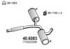 RENAU 7700422999 Middle Silencer